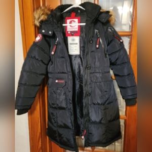 Black puffer Coat size M